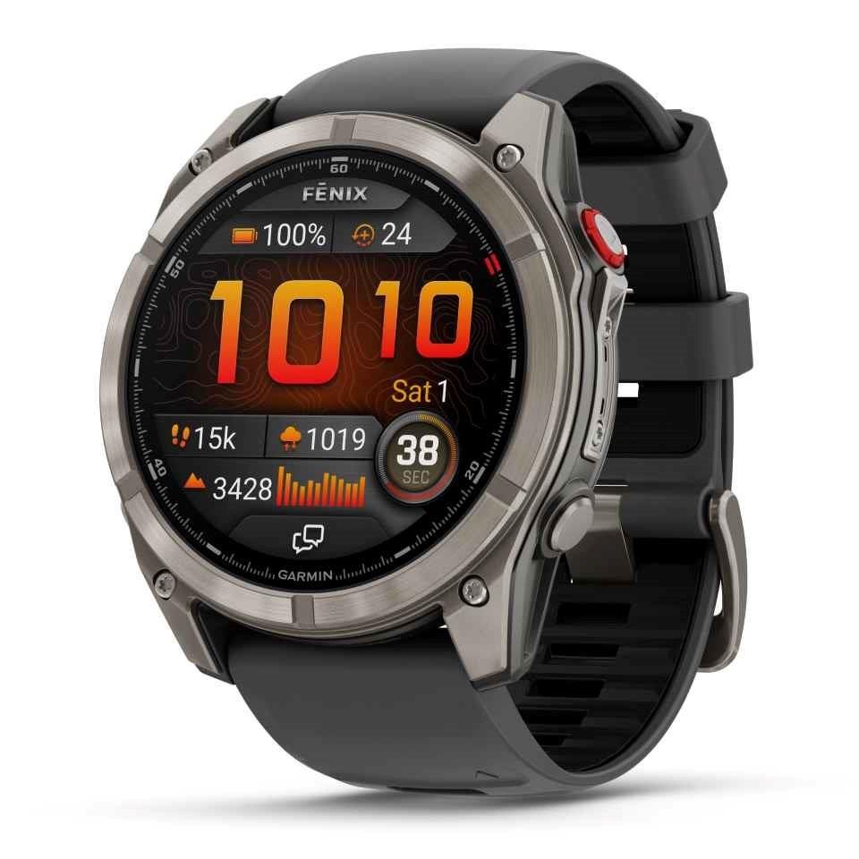 Garmin Fenix 8 Pro AMOLED 51mm GPS HRM Bluetooth Sappire Titanium Smartwatch