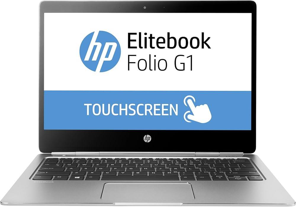 HP EliteBook Folio G1 12.5'' M7-6Y75 240GB 8GB 4K Touchscreen Win10 Pro Laptop