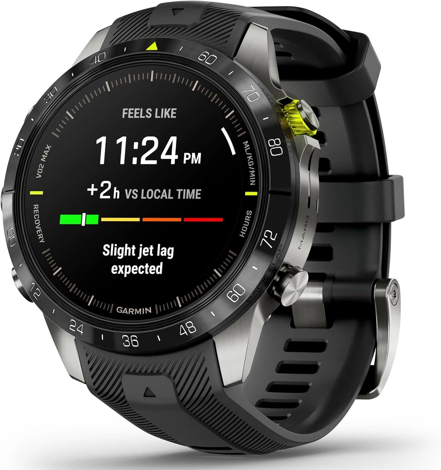 Garmin MARQ Athlete Gen 2 46mm GPS HRM Bluetooth Titanium Black Smartwatch