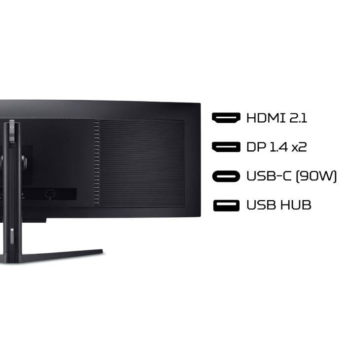 Acer Predator X49X 49'' OLED USB-C Ultrawide Curved Dual QHD Gaming Monitor
