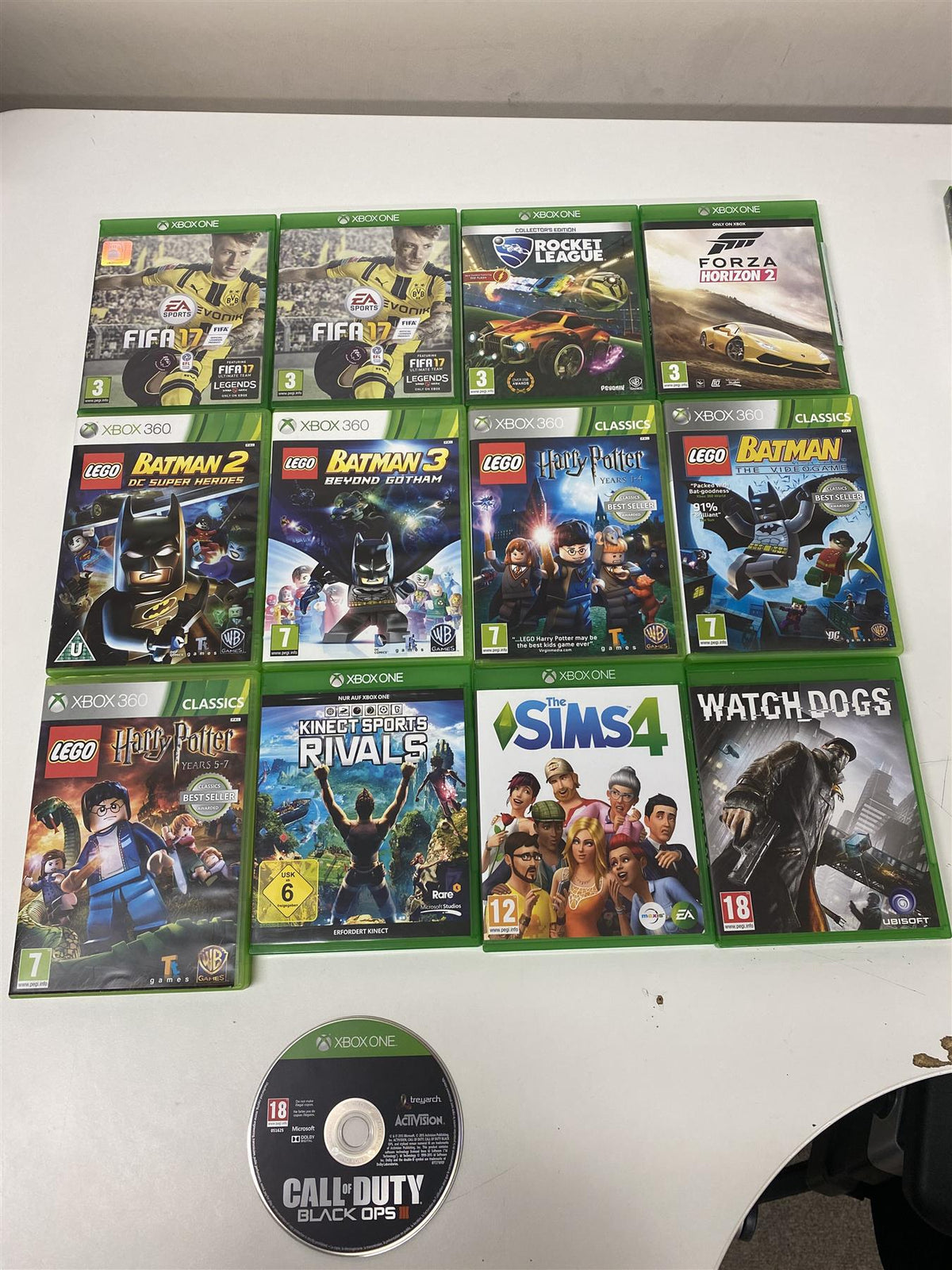 Microsoft Xbox Game Bundle Job Lot Bulk Wholesale Forza Fifa Lego x16