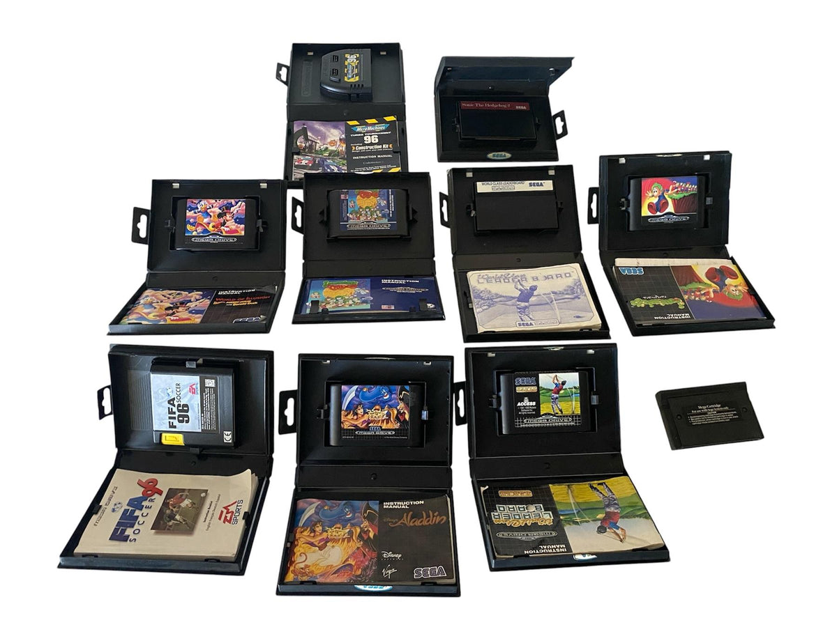 Sega Mega Drive 15x Mixed Video Game Bundle Job Lot Bulk Wholesale Fifa Sonic B