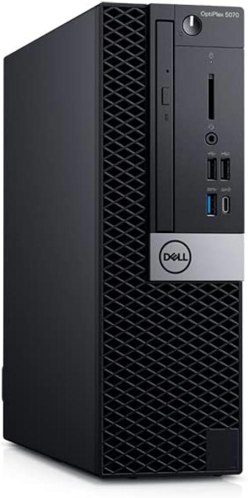 Dell OptiPlex 5070 i5-9500 256GB 8GB Win 11 Black SFF Desktop Computer PC