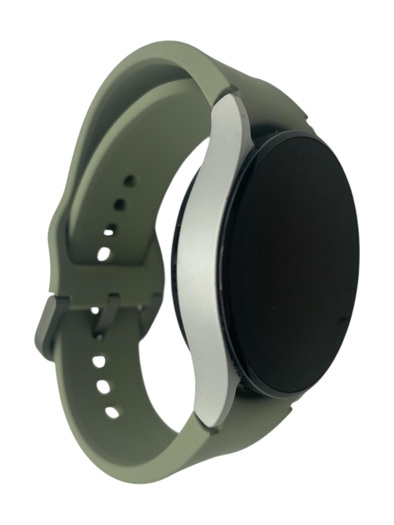 Samsung Galaxy Watch 4 40mm GPS HRM Silver Bluetooth Fitness Smartwatch B