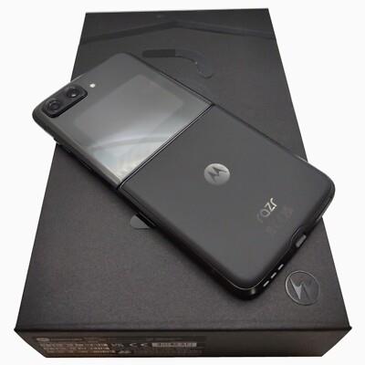 Motorola Razr 2022 6.7" 256GB Android Unlocked 5G Satin Black Smartphone B