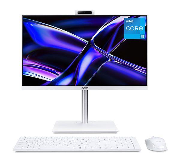 Acer Aspire C24A-GRPL 24'' i5-13420H 512GB 16GB FHD White All-in-One Desktop PC