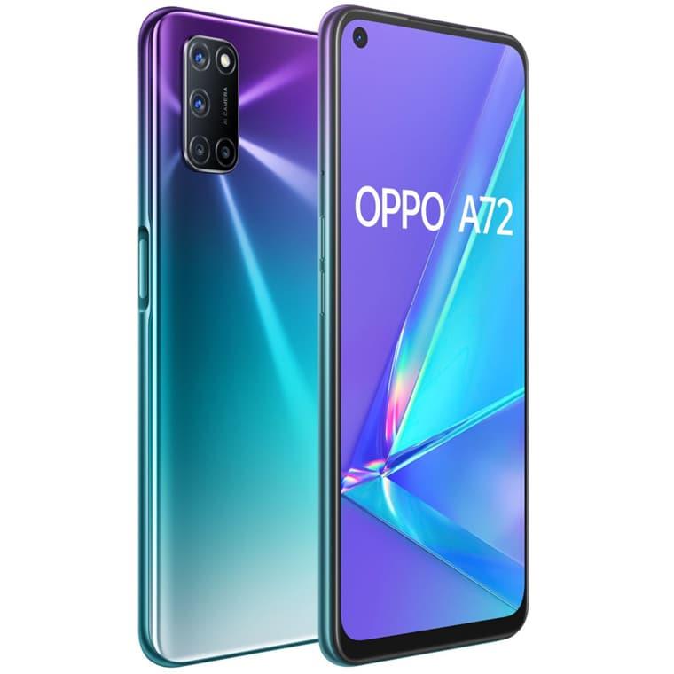 Oppo A72 128GB 4GB Android Unlocked SIM 4G Sky Blue Mobile Smartphone CPH2067