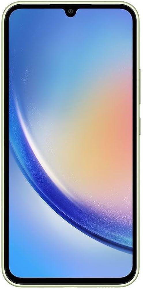 Samsung Galaxy A34 128GB 6GB Android Unlocked SIM 5G Lime Mobile Smartphone