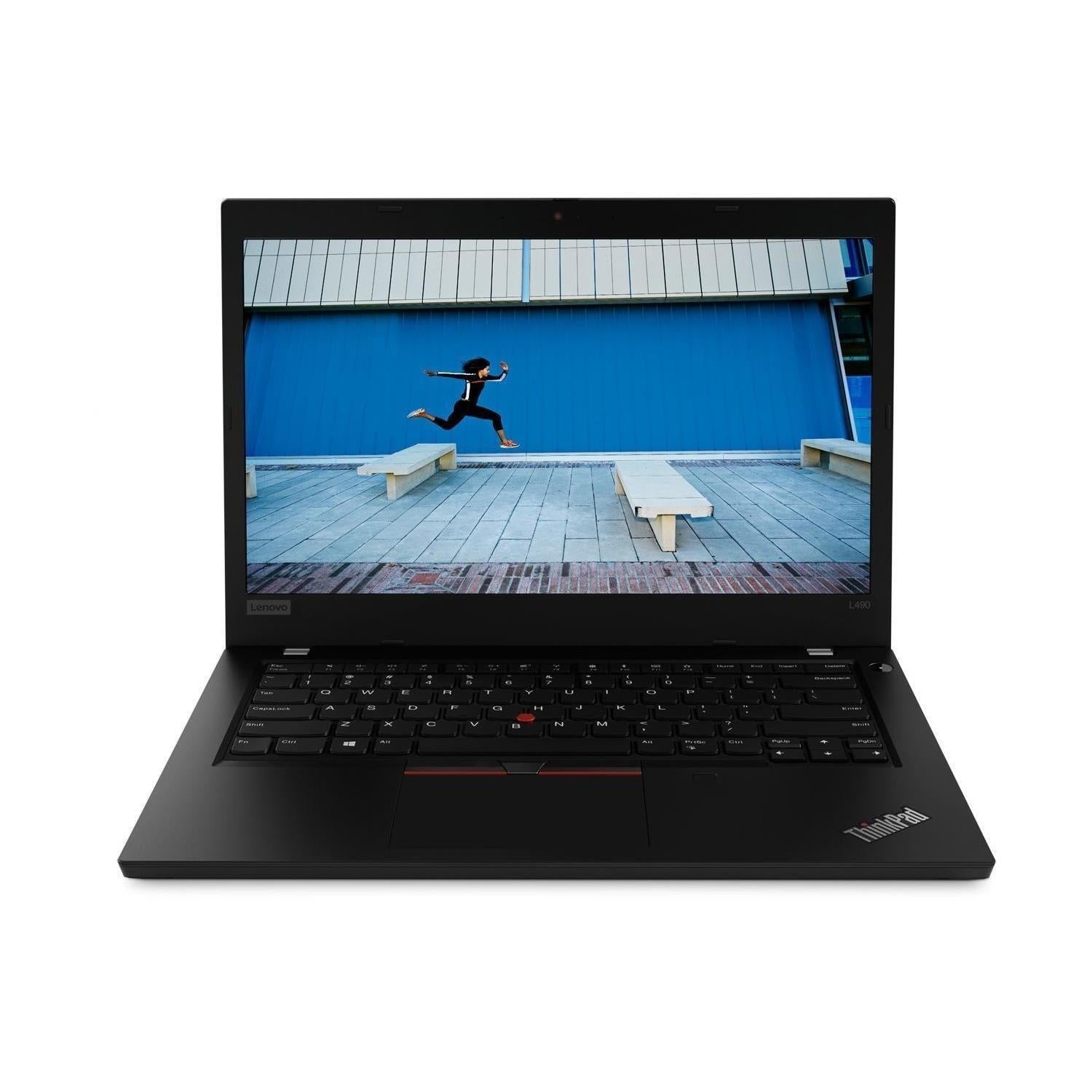 Lenovo ThinkPad L490 14" i5-8265U 256GB 16GB Windows 11 FHD Black Laptop B
