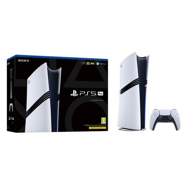 New Sony PlayStation 5 PS5 Pro 2TB Digital Edition Glacier White Games Console CFI-7121