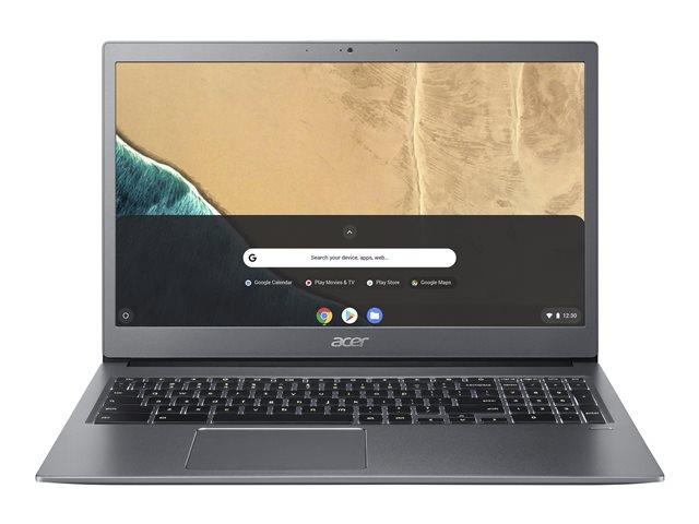 Acer CB715-1W 15.6'' Pentium 4417U 128GB 4GB FHD Chromebook Grey Laptop