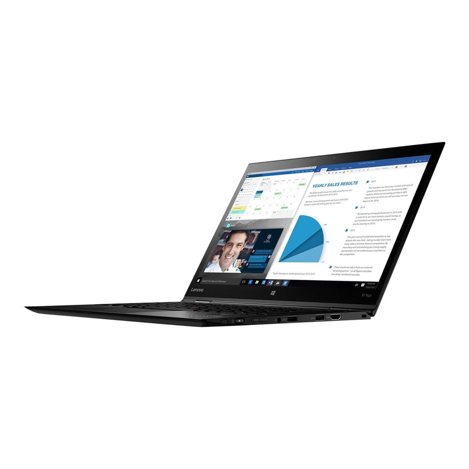 Lenovo ThinkPad X1 Yoga Gen 2 14'' i5-7200U 256GB Touchscreen Black Laptop