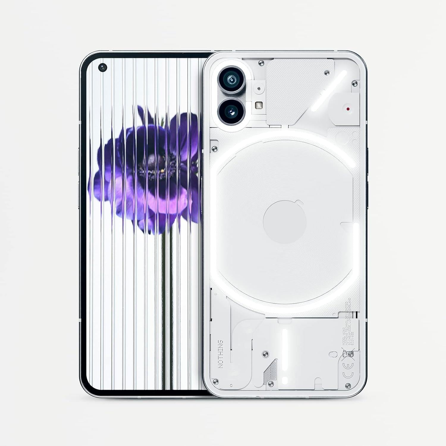 Nothing Phone 1 256GB 8GB White Unlocked Sim Free Mobile Smartphone A063 B