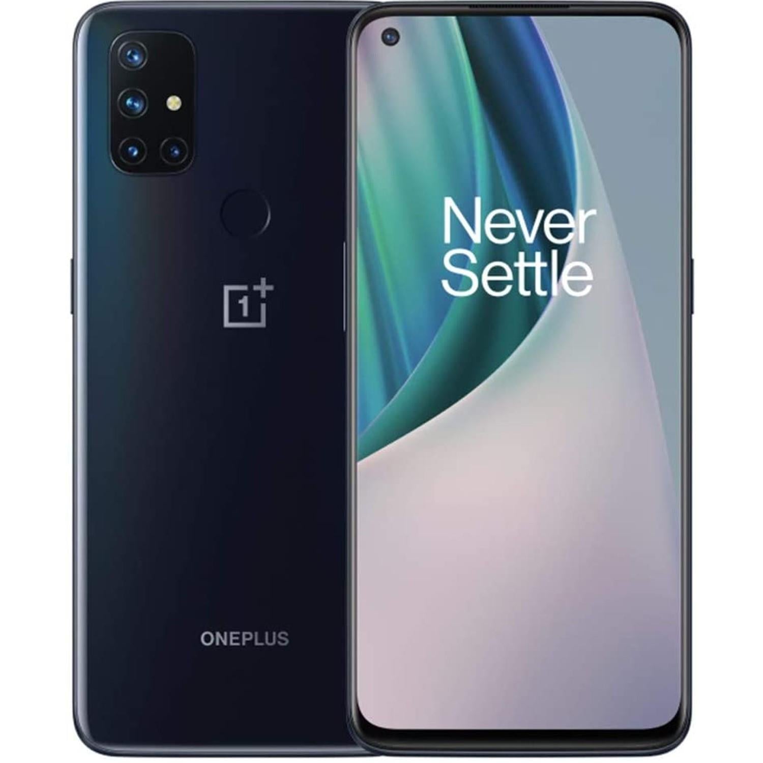 OnePlus Nord N10 128GB Android Unlocked SIM 5G Midnight Mobile Smartphone