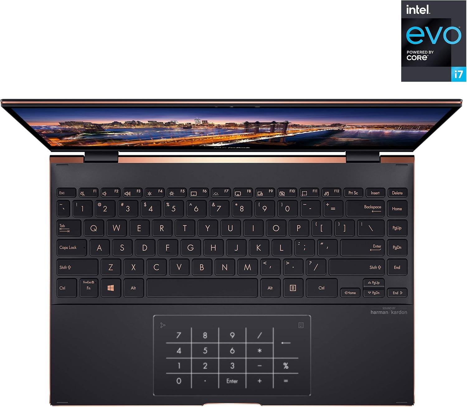 Asus ZenBook Flip S13 13.3'' i7-1165G7 1TB 16GB Touchscreen 4K OLED Laptop B