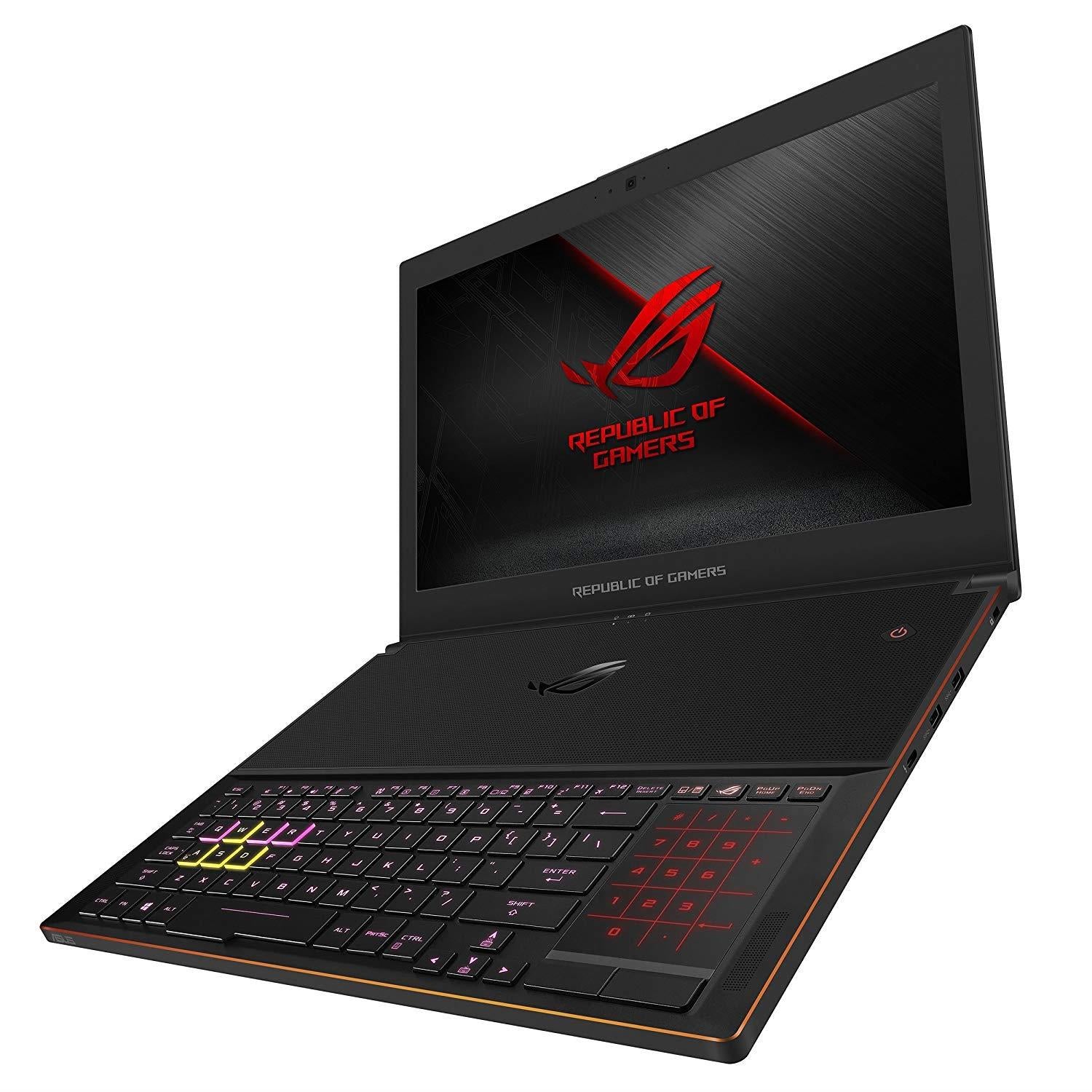 ASUS ROG Zephyrus GX501GI 15.6" i7-8750H 512GB 16GB Win11 FHD Black Laptop B