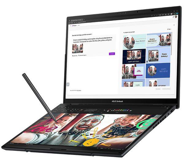 ASUS ZenBook Duo 14'' Ultra 9 185H 2TB 32GB OLED Touchscreen Workstation Laptop