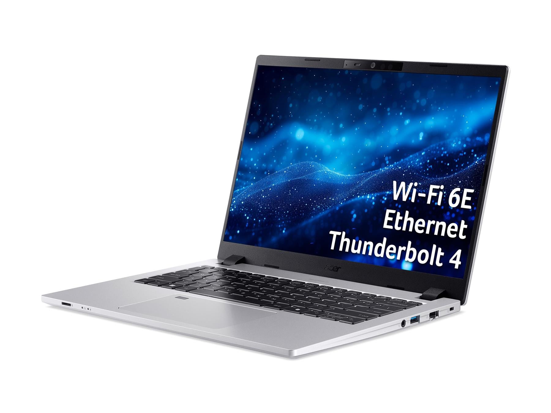 Acer TravelMate P214-56-TCO 14'' Core 3 100U 256GB 8GB Win 11 Silver Laptop