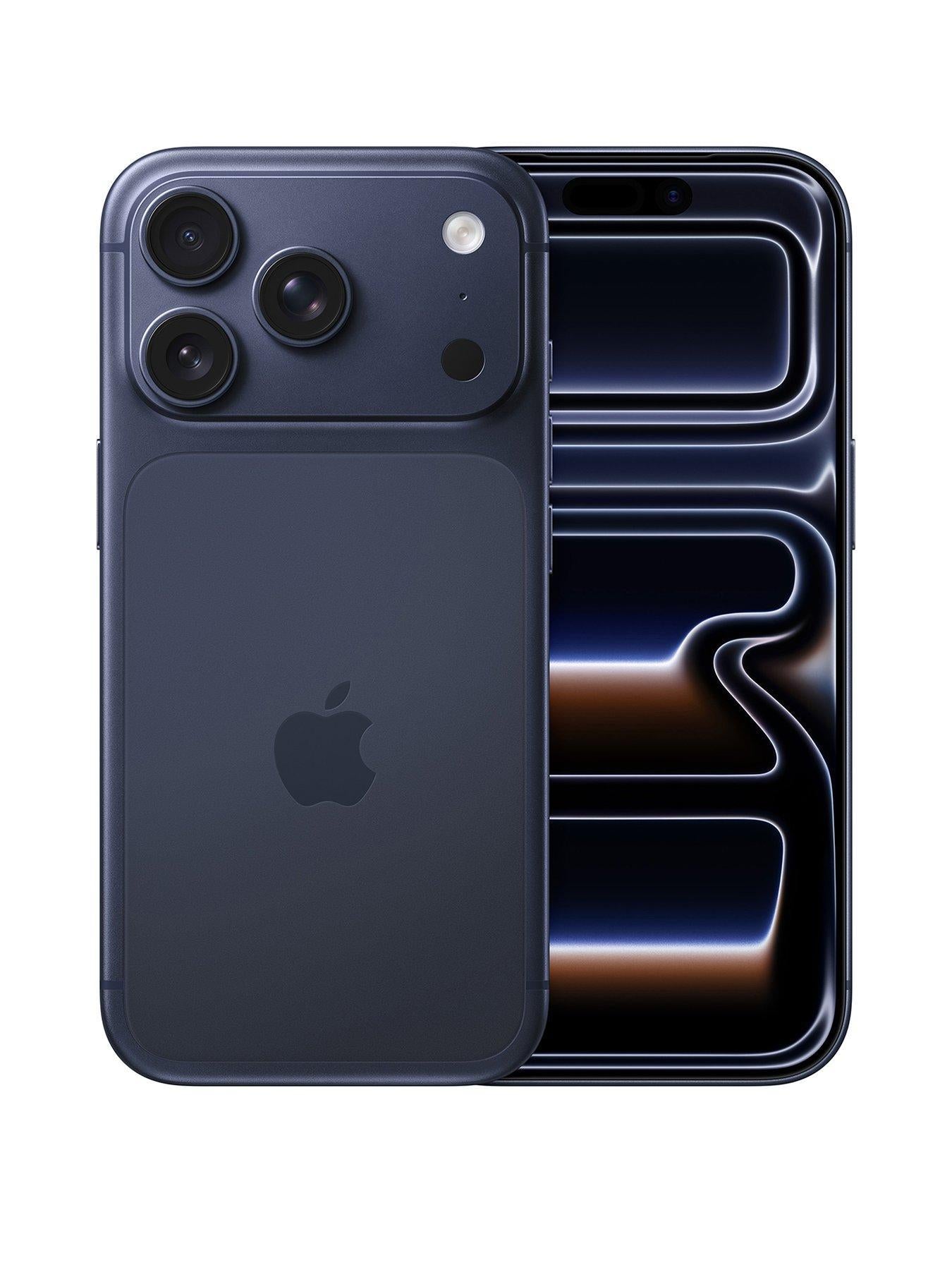 Apple iPhone 17 Pro Max 2TB iOS 26 Unlocked SIM 5G Blue Mobile Smartphone