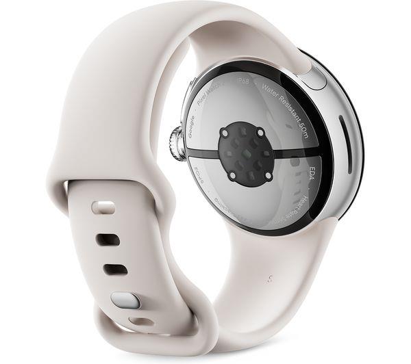 Google Pixel Watch 2 41mm GPS HRM Bluetooth Fitness Silver Smartwatch B
