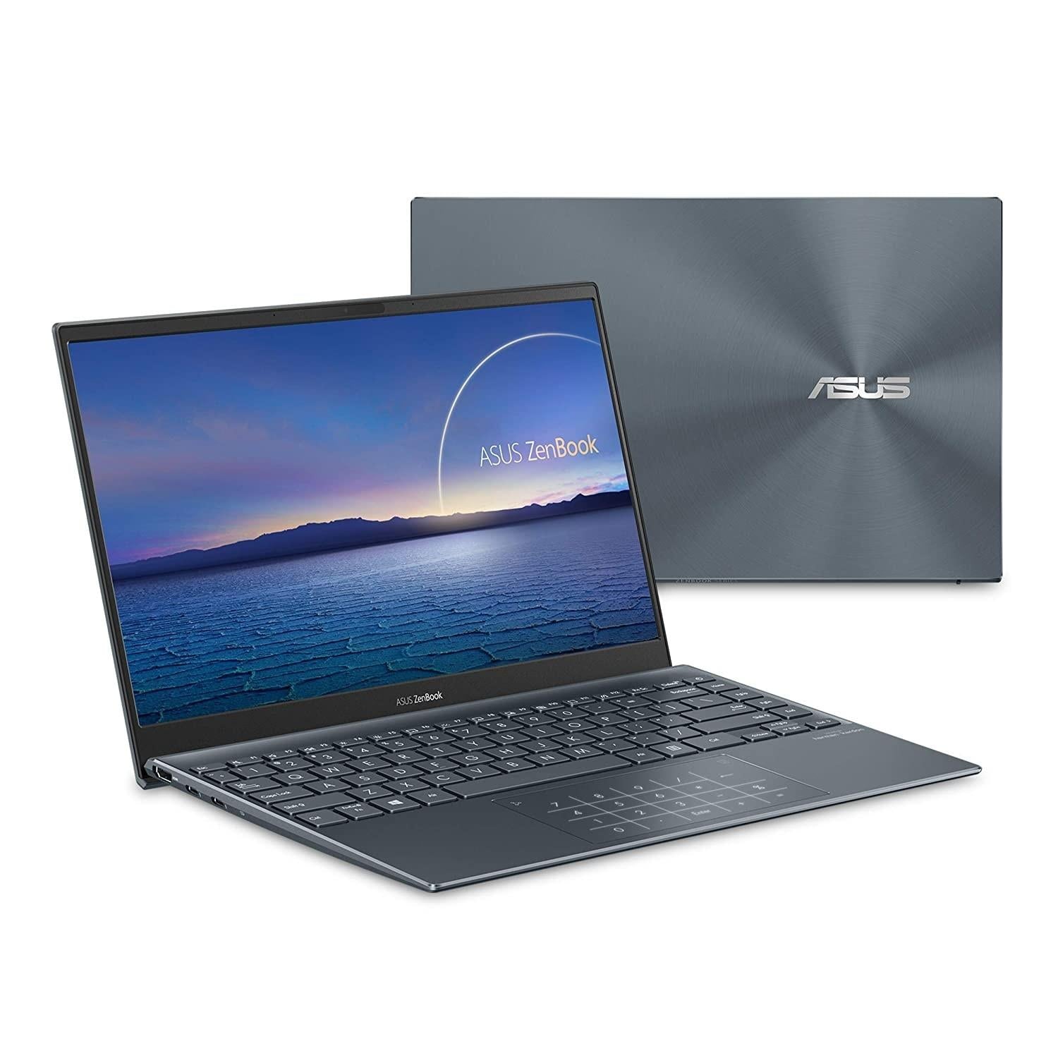ASUS ZenBook 14 UX425 14'' i7-1065G7 512GB 16GB FHD Win 11 Pine Grey Laptop