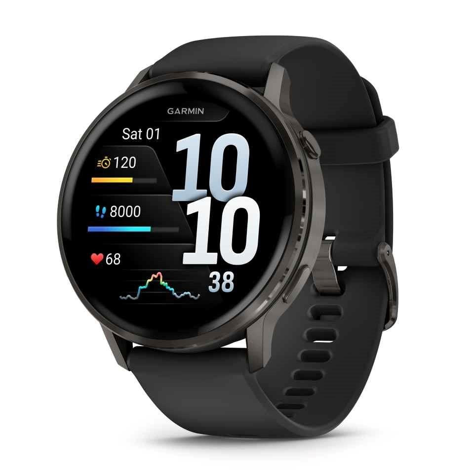 Garmin Venu 4 41mm GPS HRM Blueooth Fitness Running Slate Smartwatch A