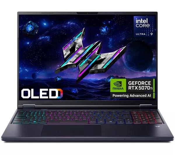 Acer Predator Helios Neo 16S AI 16'' Ultra 9 275HX 1TB 16GB Black Gaming Laptop