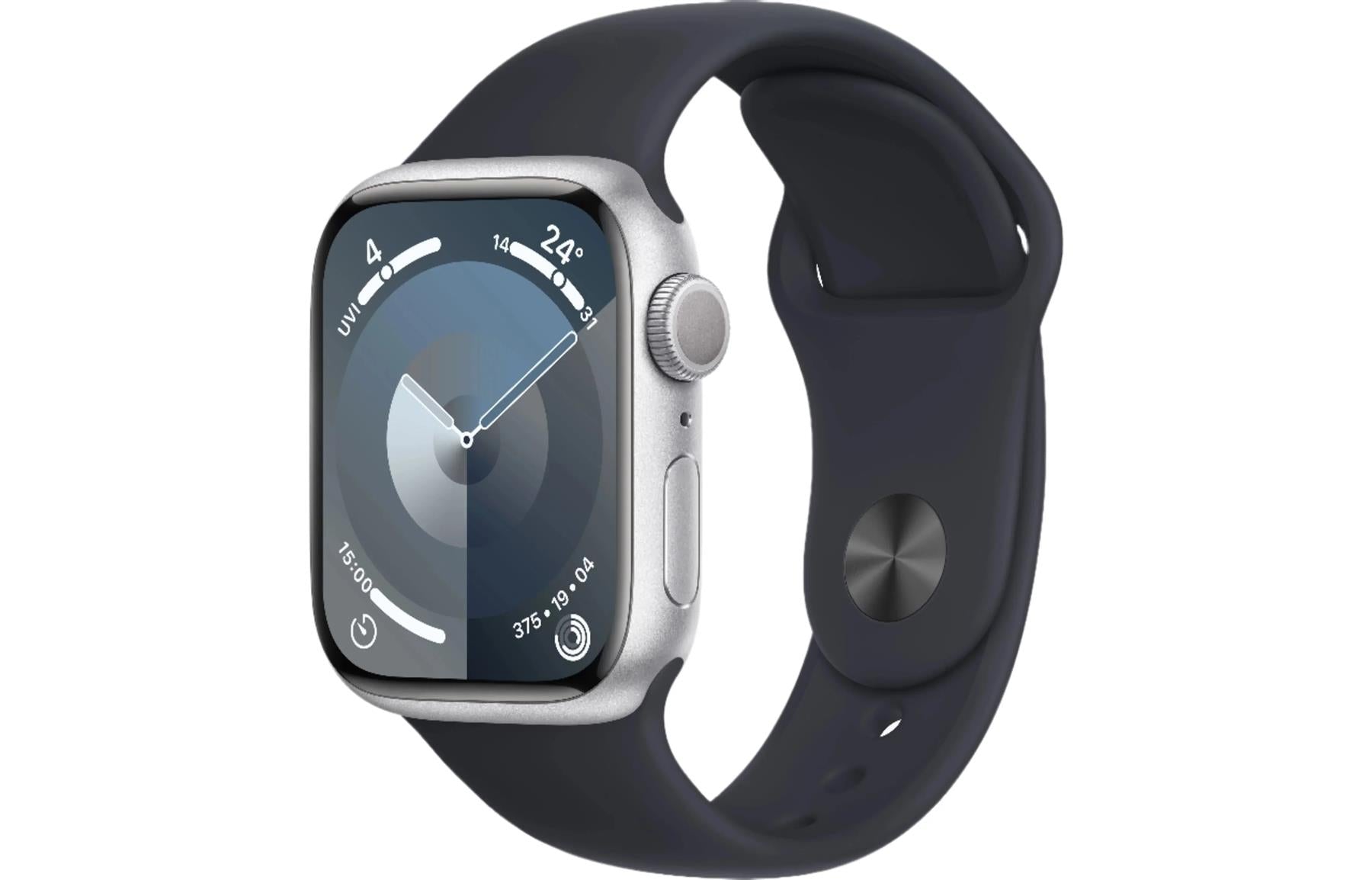 Apple Watch Series 8 41mm GPS HRM Bluetooth Fitness Tracking Silver Smartwatch