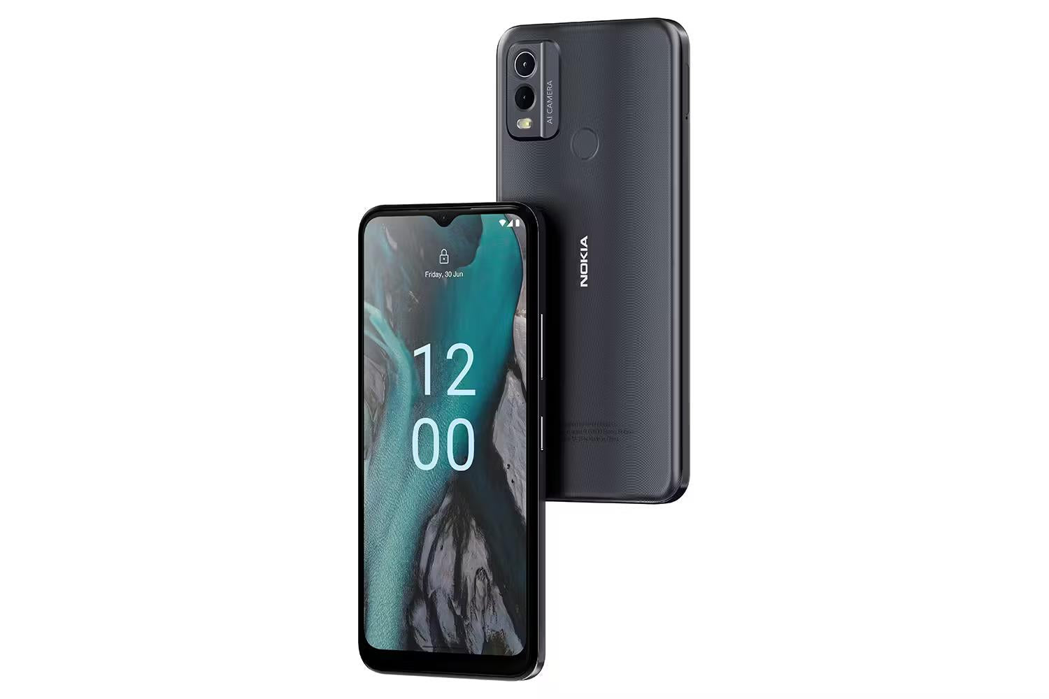 Nokia C22 64GB Android Unlocked SIM 4G Midnight Black Mobile Smartphone A