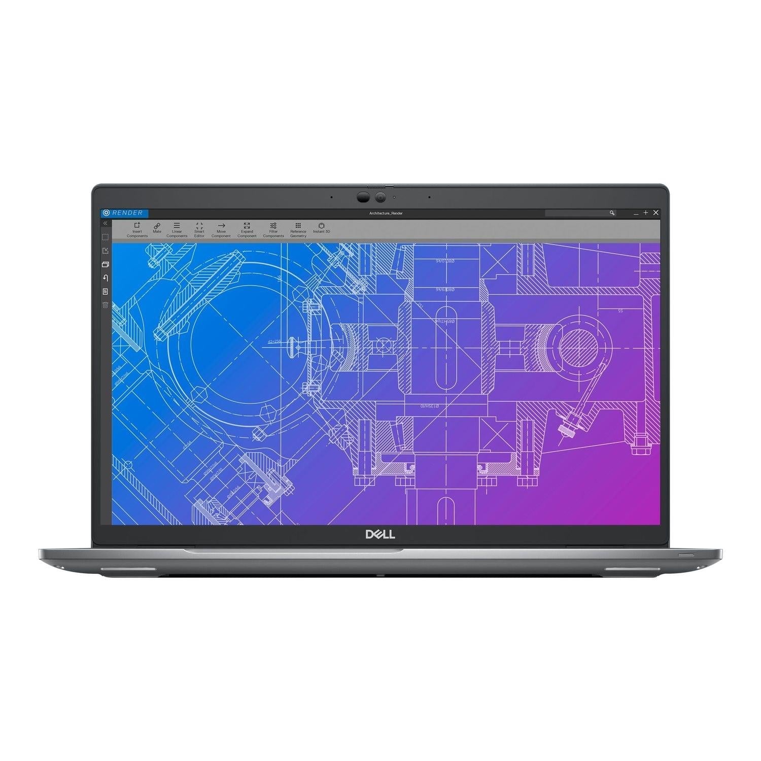Dell Precision 3570 15.6'' i7-1255U 1TB 32GB FHD Win 11 Grey Workstation Laptop