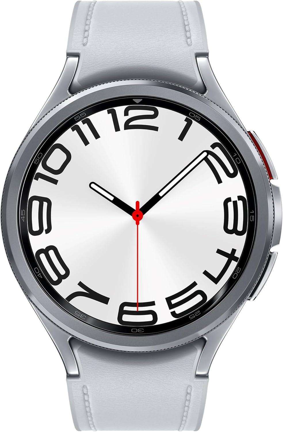 Samsung Galaxy Watch 6 Classic 47mm GPS HRM Bluetooth Silver Smartwatch B