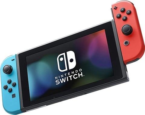 Nintendo Switch 32GB Black with Red and Blue Controllers HAC-001