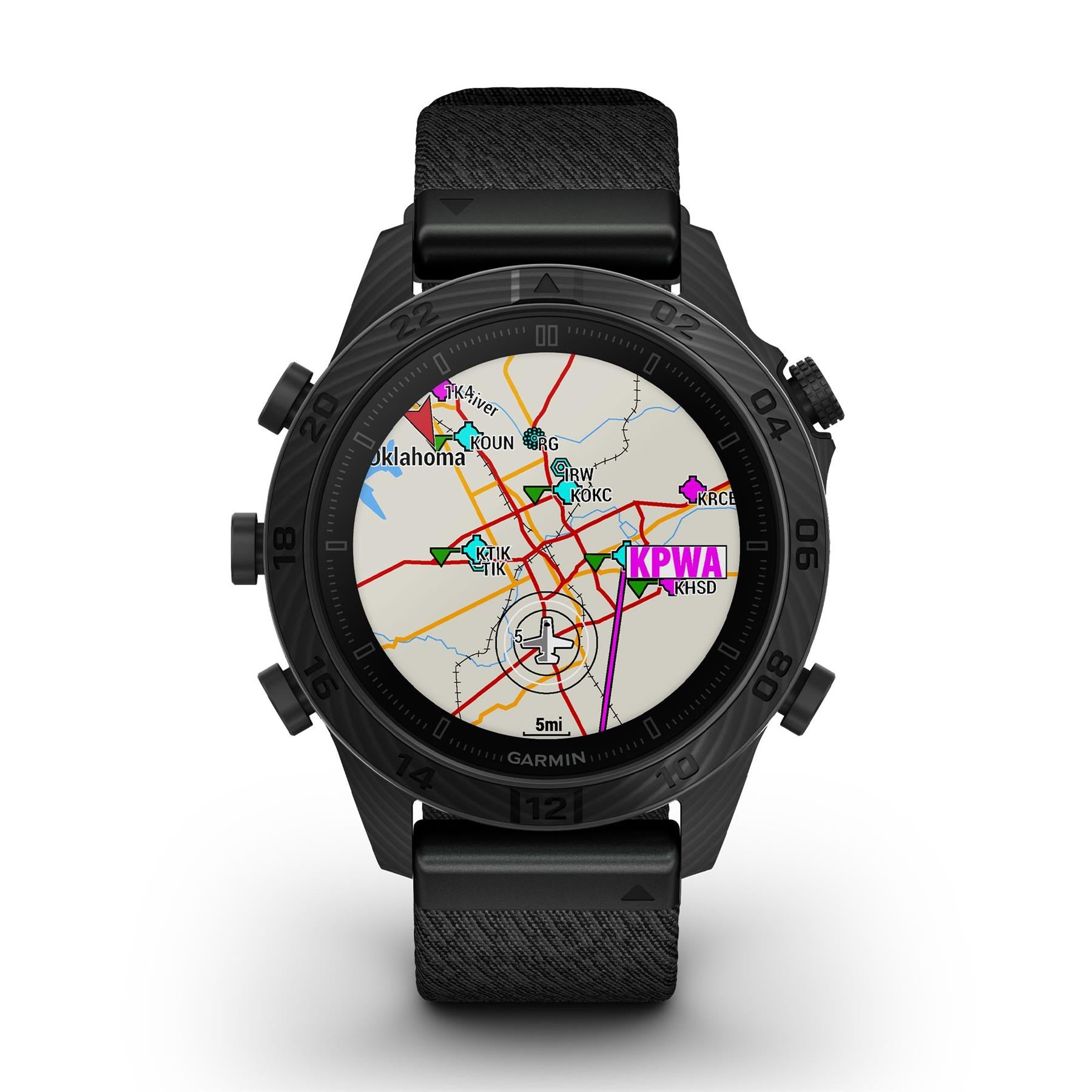 Garmin MARQ Commander Gen 2 46mm GPS HRM Carbon Smartwatch A