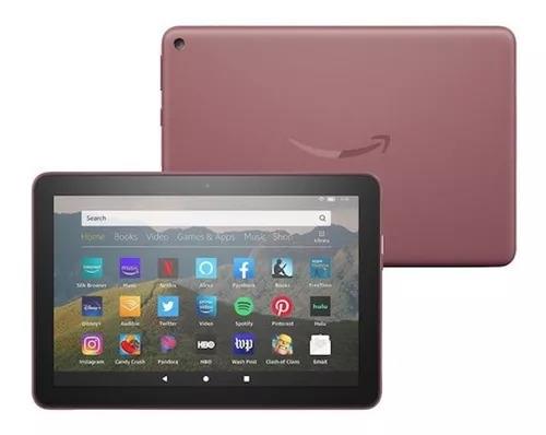 Amazon Fire HD 8 (2022) 32GB 2GB Android Plum eReader Tablet KFONWI