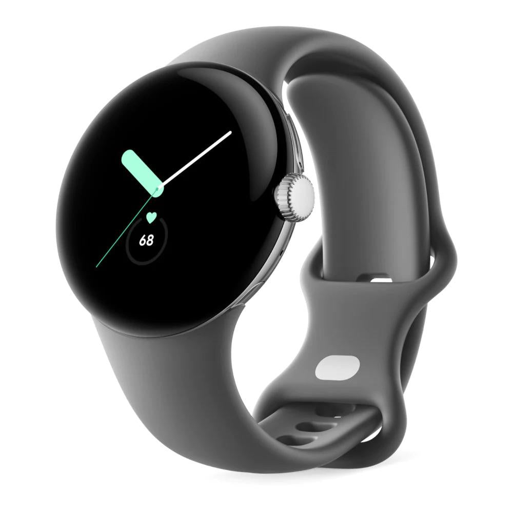 Google Pixel Watch LTE 41mm Silver Bluetooth Wi-Fi Cellular Smartwatch B
