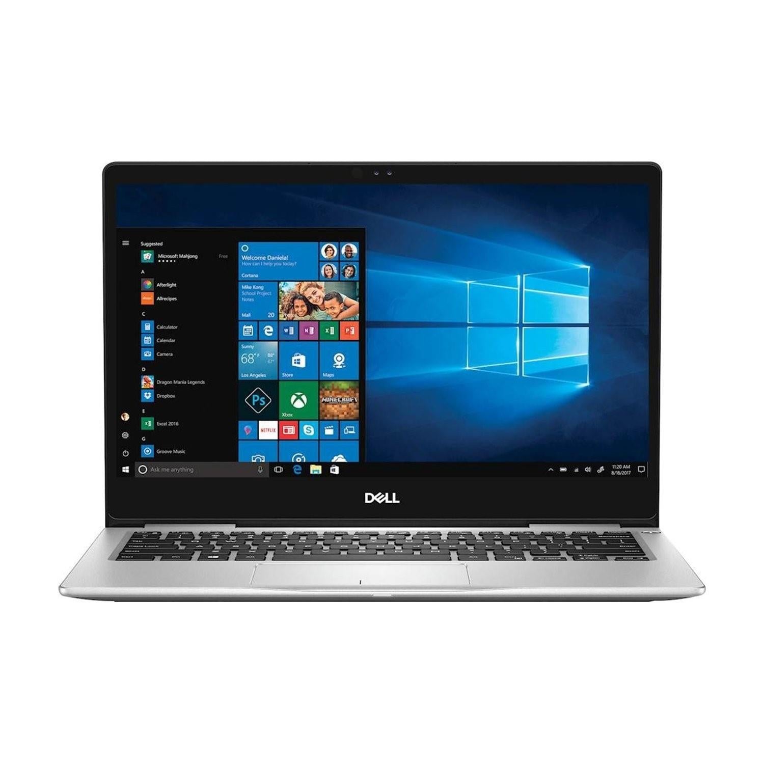 Dell Inspiron 7370 13" i7-8550U 256GB 8GB FHD Windows 11 Silver Laptop C3