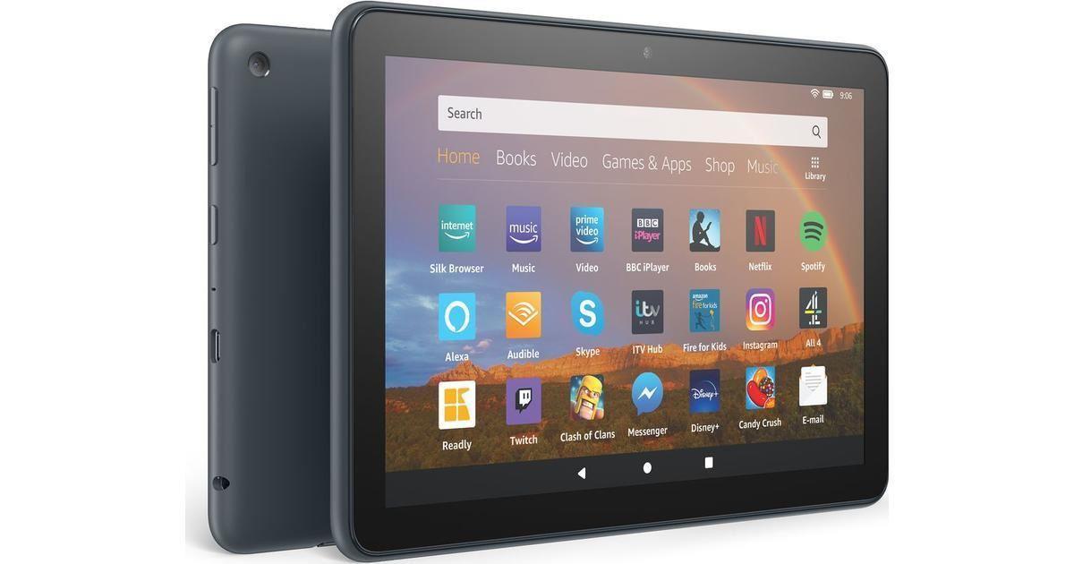 Amazon Fire HD 8 2020 8" 64GB Grey Android Wi-Fi Tablet KFONWI B