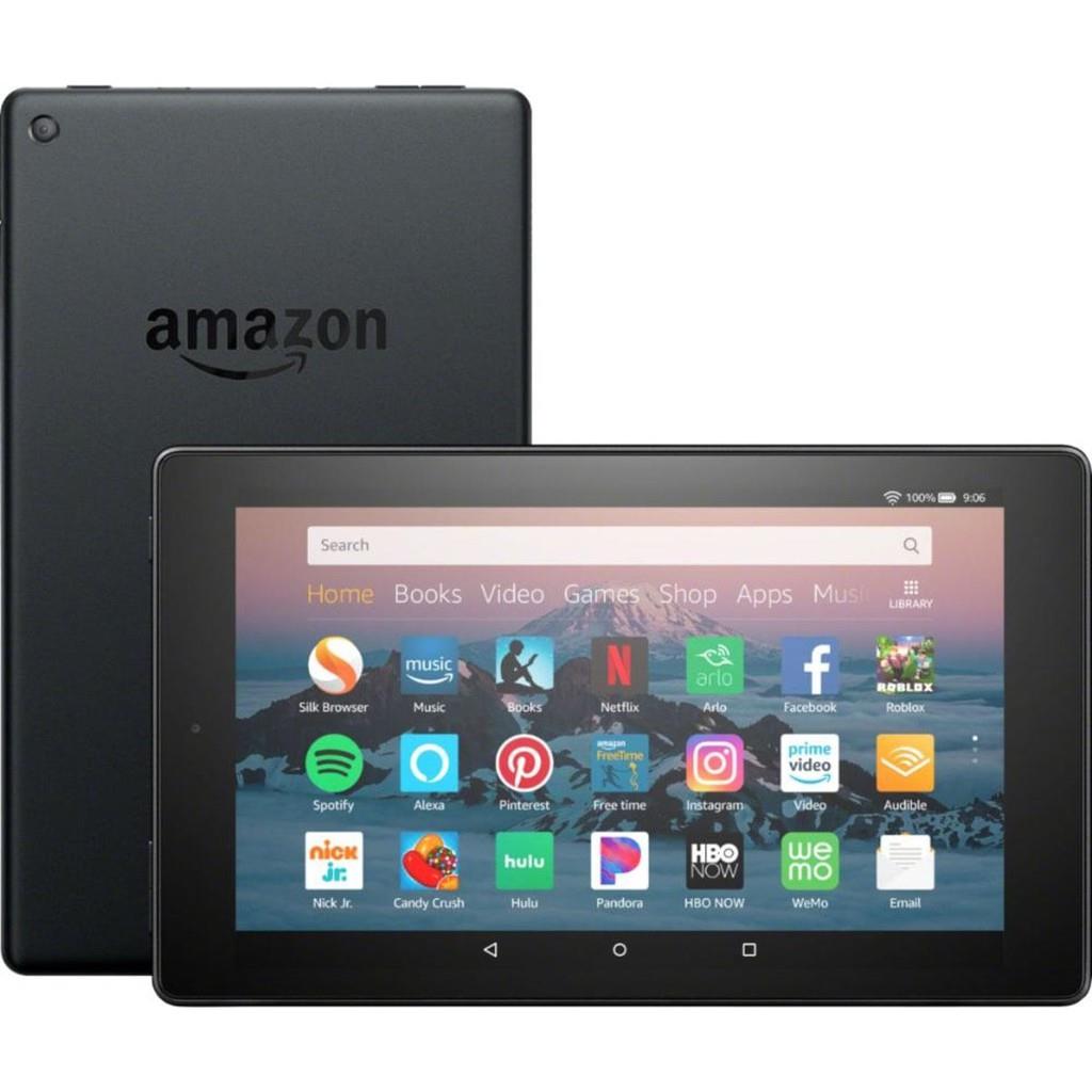 Amazon Fire HD 8 2020 10th Gen 32GB Android Black WiFi Tablet KFONWI