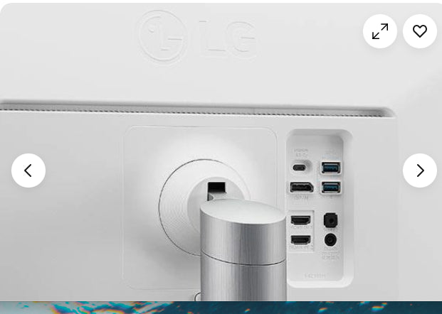 LG 27UN83A-W 27'' LCD IPS UHD 4K USB-C White Monitor