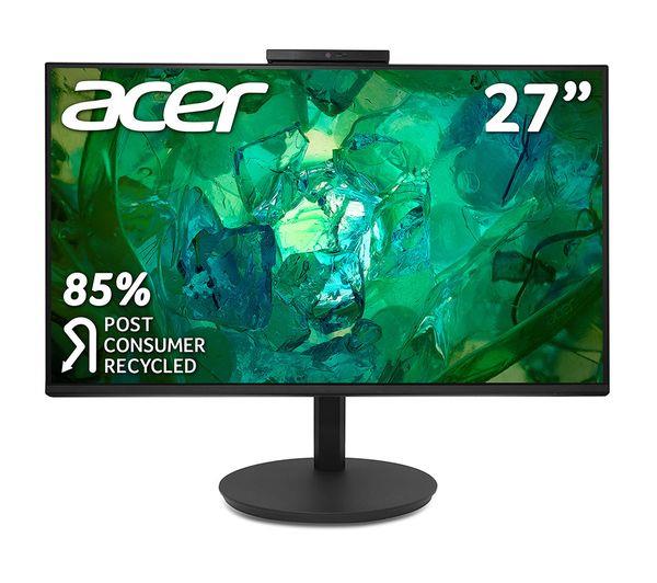 Acer Vero CB272D6 27'' LCD IPS HDMI 120Hz FHD Black Monitor with Webcam