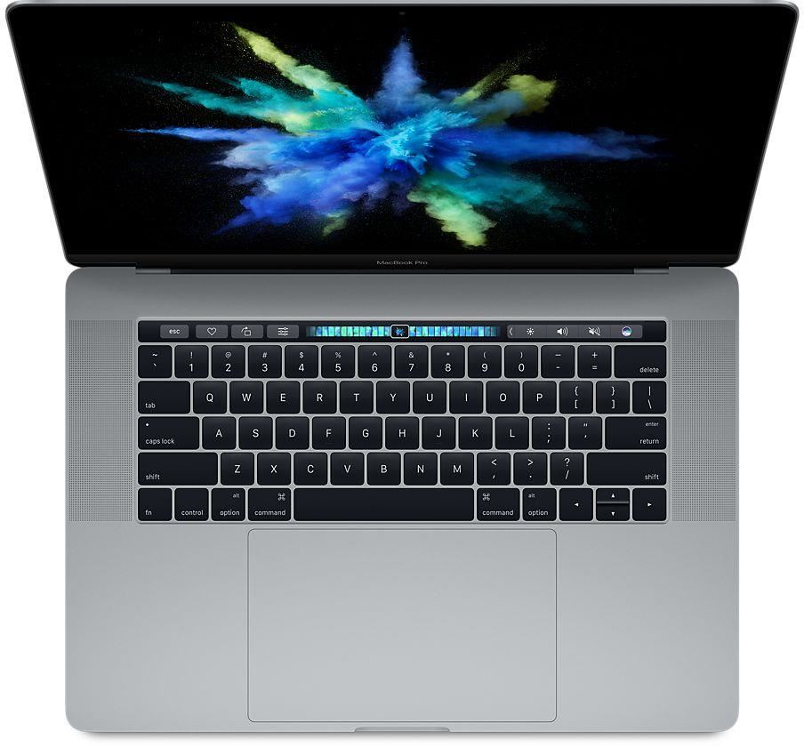 Apple MacBook Pro 15" 2017 i7-7820HQ 1TB 16GB Touchbar Space Grey Laptop A