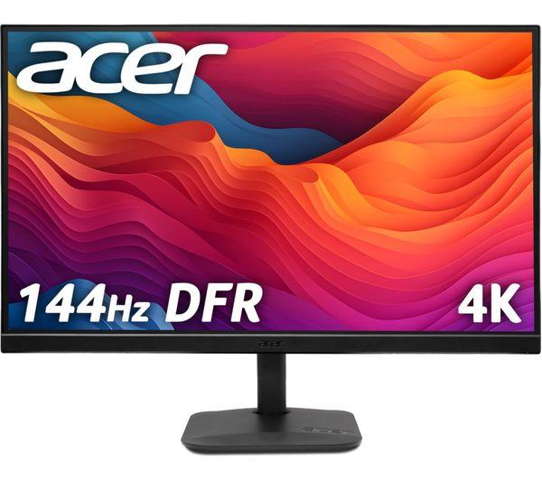 Acer KA272K 27'' LCD IPS 4K Ultra HD 144Hz Black Computer PC Monitor A