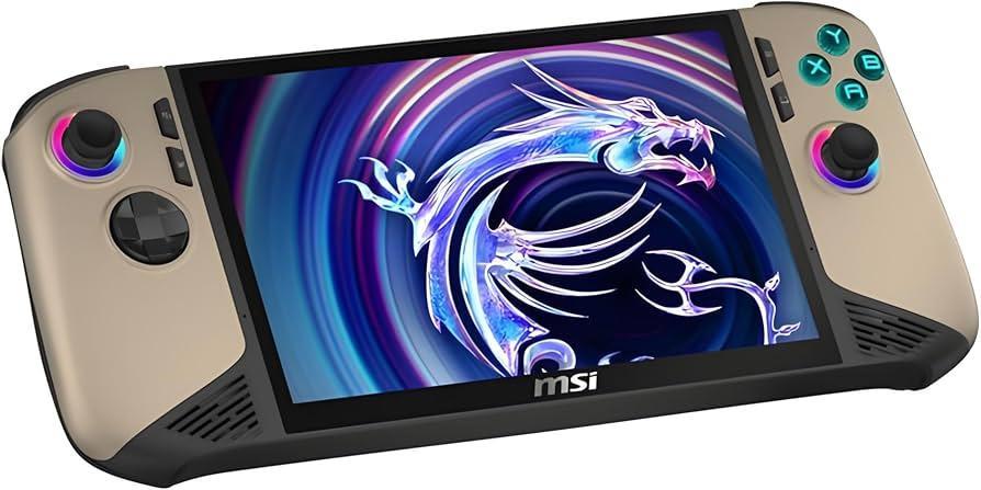 MSI Claw 8 AI+ A2VM 8" FHD+ 120hz 1TB 32GB Ultra 7 258V Gaming Black Handheld Console
