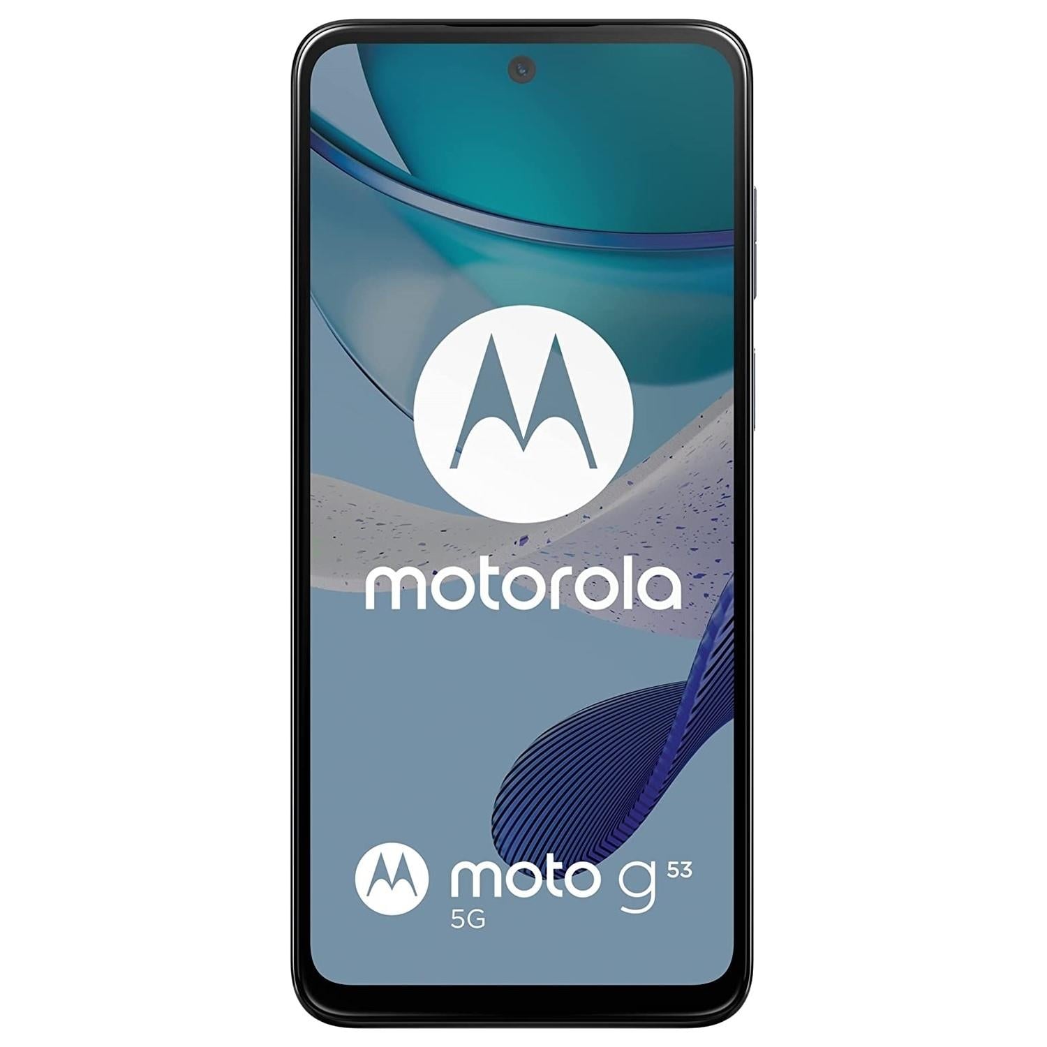 Motorola Moto G53 128GB 5G Silver Unlocked Sim Free Android Mobile Smartphone A
