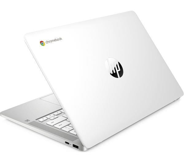 HP Chromebook 14a-na0504sa 14" Pentium 64GB 4GB FHD ChromeOS White Laptop B