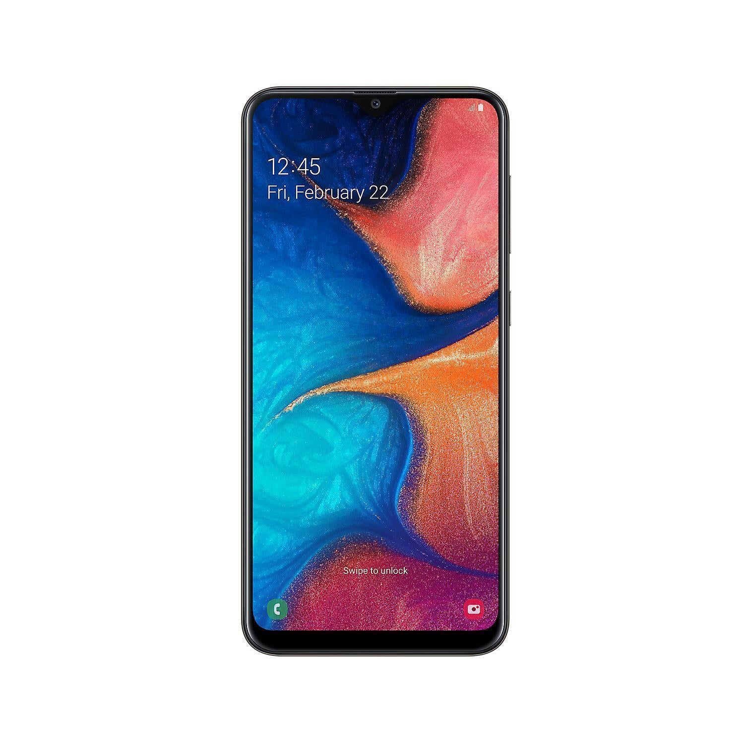 Samsung Galaxy A20e 2019 32GB Black Unlocked Sim Free Android Smartphone C2