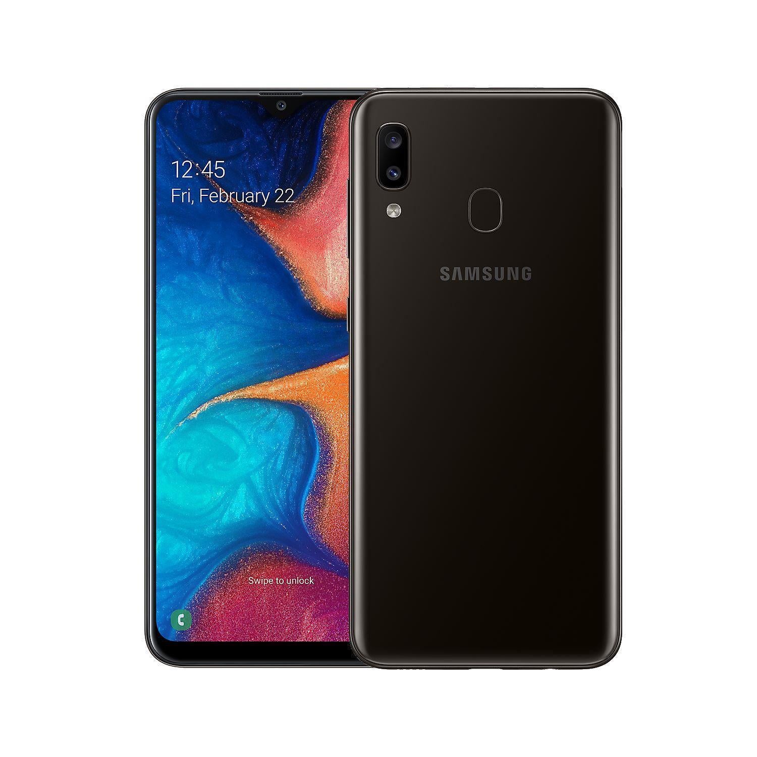 Samsung Galaxy A20e 2019 32GB Black Unlocked Sim Free Android Smartphone C2