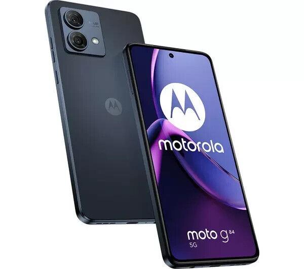 Motorola Moto G84 6.5" 256GB 12GB Unlocked Blue Android Mobile Smartphone