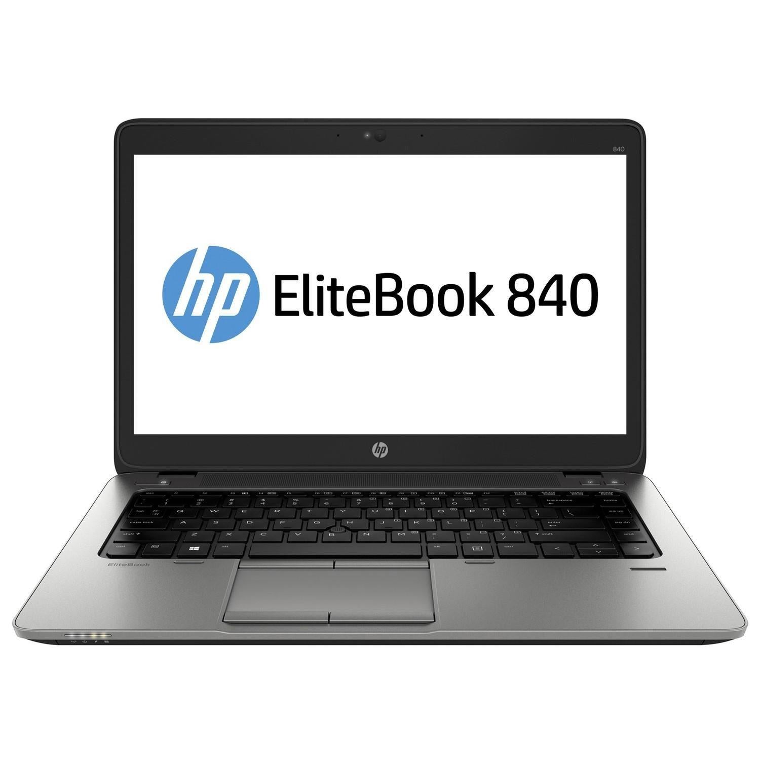 HP EliteBook 840 G1 14" i5-4300U 500GB 8GB HD+ Windows 10 Pro Business Laptop B