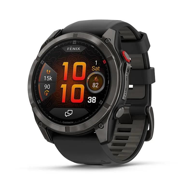 Garmin Fenix 8 Pro MicroLED 51mm GPS HRM Bluetooth Running Titanium Smartwatch A